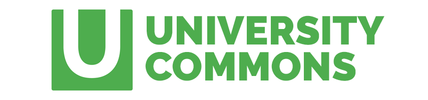 University Commons logo and title