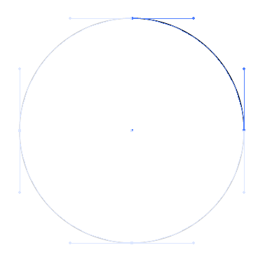 Circle Bezier Curve Count